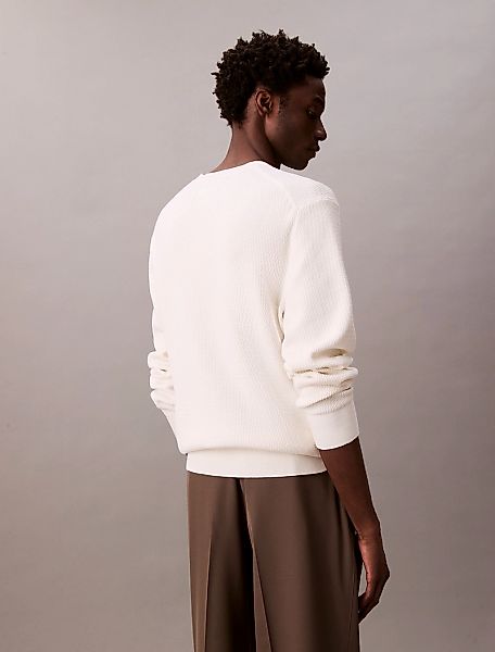 Calvin Klein Strickpullover LS TXTR CTTN günstig online kaufen