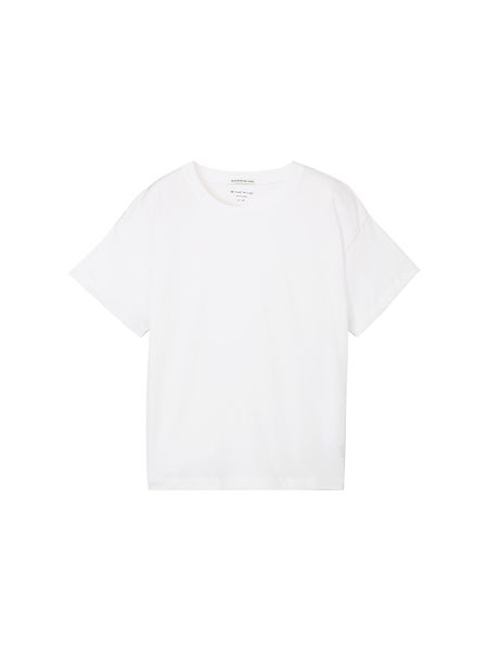 TOM TAILOR T-Shirt mit Markenlabel günstig online kaufen