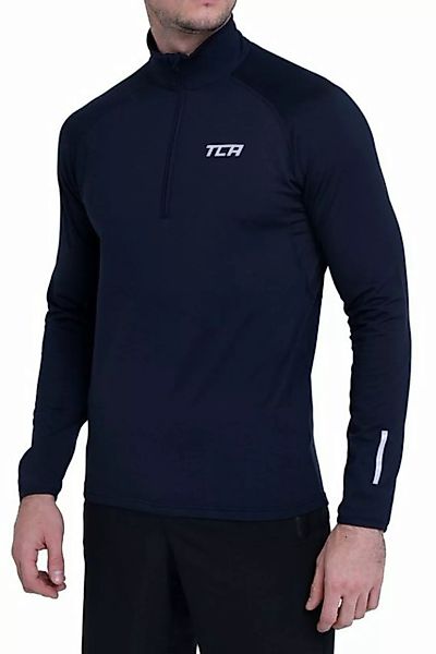 TCA Langarmshirt TCA Winter Run Langarm Laufshirt Herren - Dunkelblau, XS ( günstig online kaufen