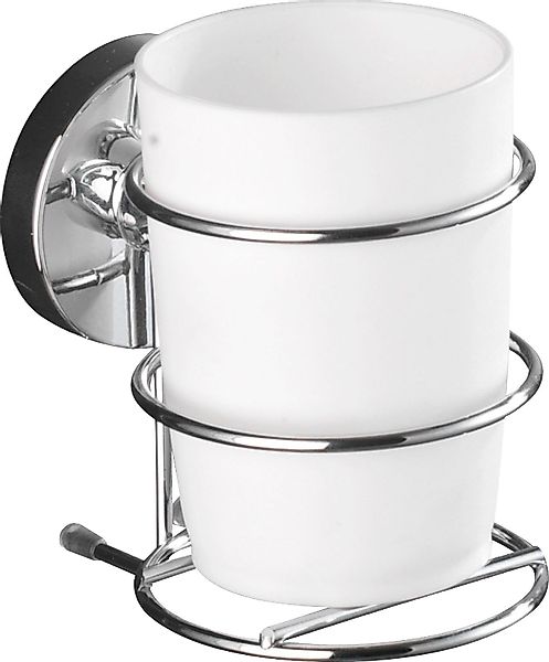 WENKO Zahnputzbecher Vacuum-Loc® Milazzo, befestigen ohne günstig online kaufen
