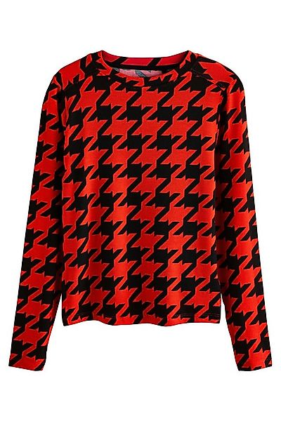 Next Blusenshirt Weiches, geripptes, leichtes Langarmshirt (1-tlg) günstig online kaufen