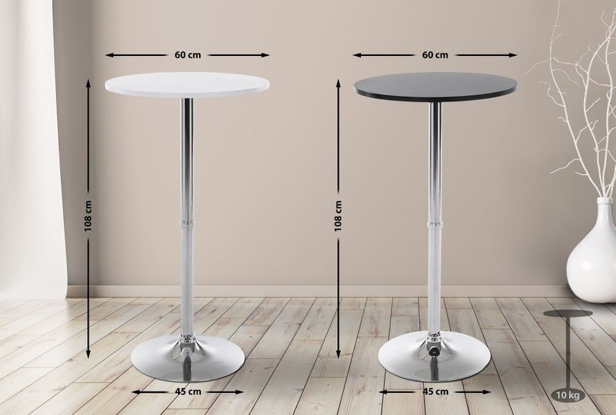 CLP Bartisch Stehtisch Rund, mit Holz-Tischplatte günstig online kaufen
