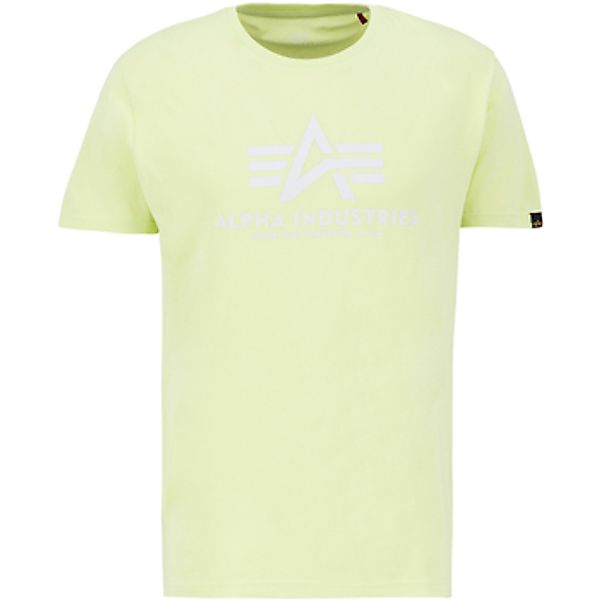 Alpha Industries  T-Shirt Basic T-Shirt - Arctic Lime günstig online kaufen