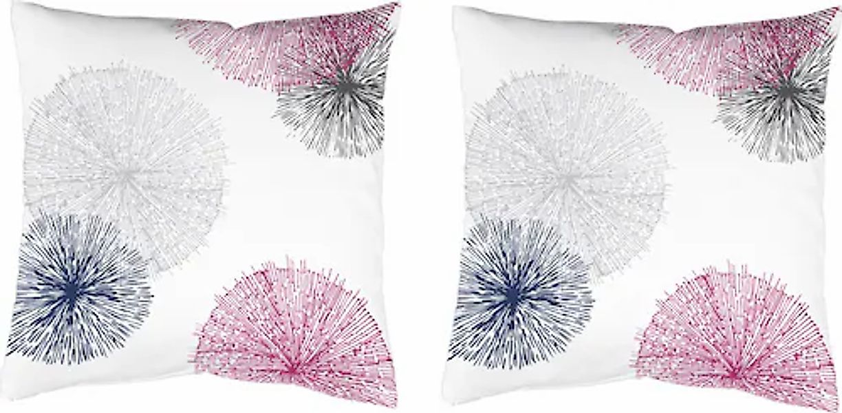 HOME Wohnideen Kissenhülle   ¦ rosa/pink ¦ Maße (cm): B: 40 H: 40 Dekokisse günstig online kaufen