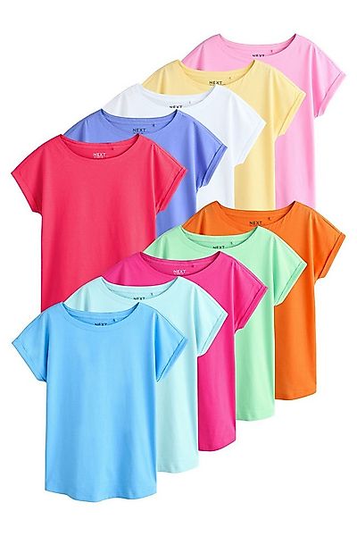 Next T-Shirt T-Shirts mit Flügelärmeln, 10er-Pack (10-tlg) günstig online kaufen