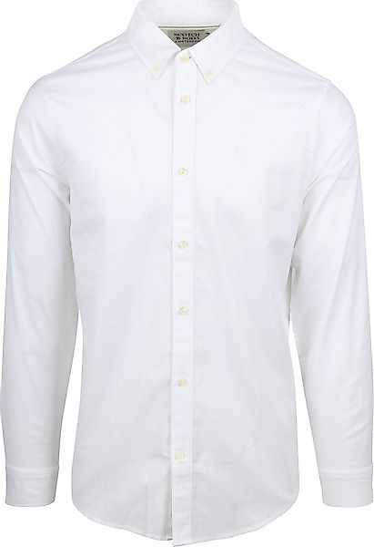 Scotch and Soda Core Oxford Hemd Weiß - Größe L günstig online kaufen