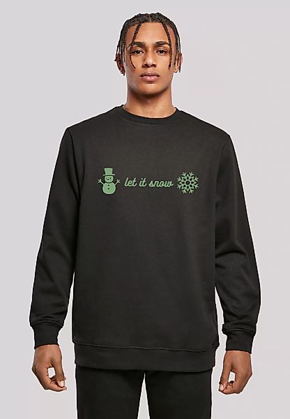 F4NT4STIC Kapuzenpullover "Let It Snow Weihnachten", Print günstig online kaufen