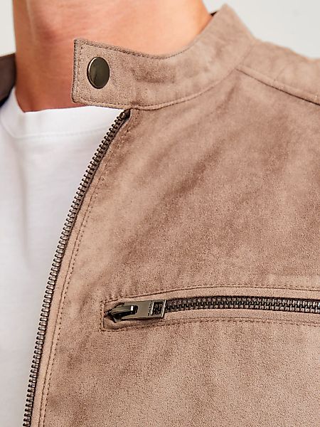 Jack & Jones Bikerjacke "JJEDYLAN mit wasserabweisender Funktion" ohne Kapu günstig online kaufen
