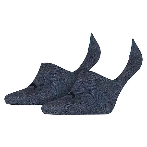 Puma Footie Socken 2 Paare EU 35-38 DeniMedium Blue günstig online kaufen