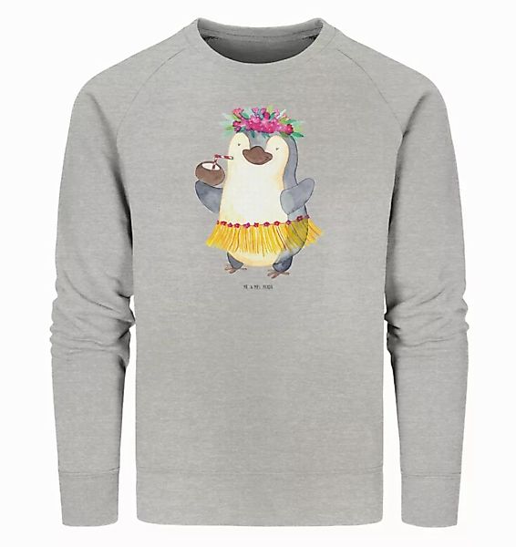 Mr. & Mrs. Panda Longpullover Pinguin Kokosnuss Größe L - Heather Grey - Ge günstig online kaufen