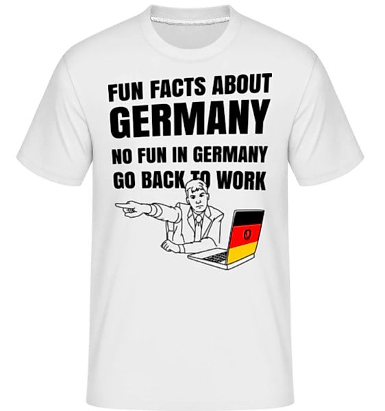 Fun Facts Germany · Shirtinator Männer T-Shirt günstig online kaufen