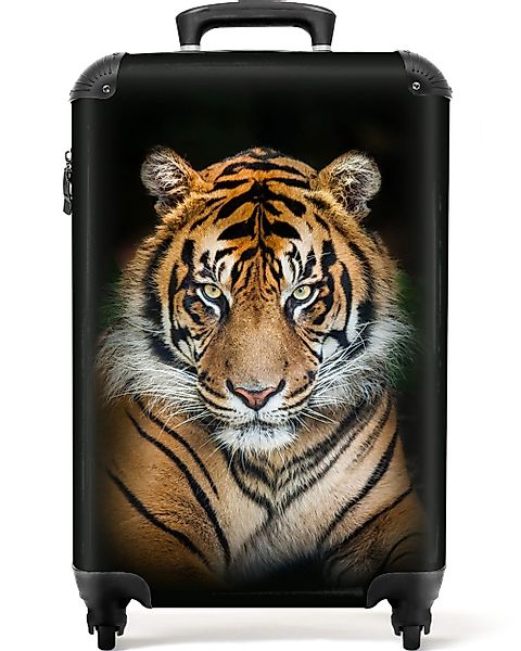 NoBoringSuitcases.com© Hartschalen-Trolley Tiger - Schwarz - günstig online kaufen