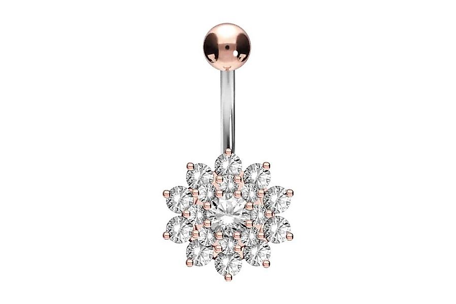 PIERCINGLINE Bauchnabelpiercing Titan Bananabell mit 925er Silber-Design KR günstig online kaufen