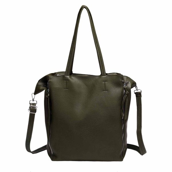 ITALYSHOP24 Schultertasche SET 2in1 Damen Tasche günstig online kaufen