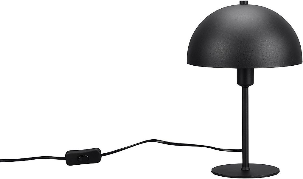 my home Schreibtischlampe MANON, Tischlampe Pilzform Höhe 31cm Ø 20cm, exkl günstig online kaufen