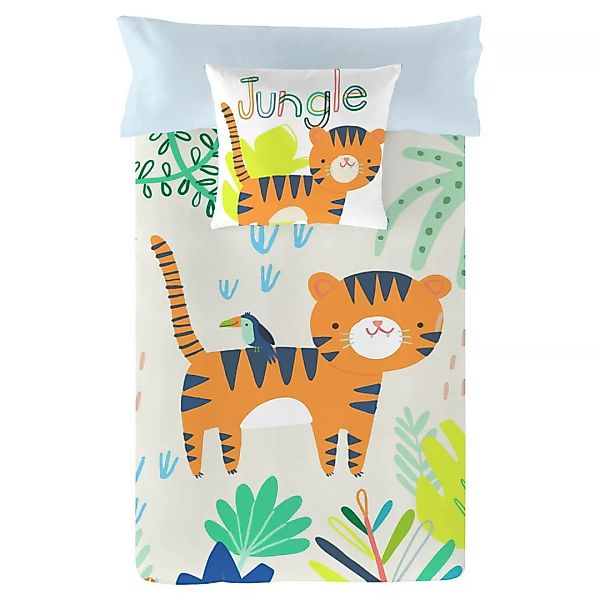 Bettdeckenbezug Naturals Tiger (180 X 220 Cm) (einzelmatratze) günstig online kaufen