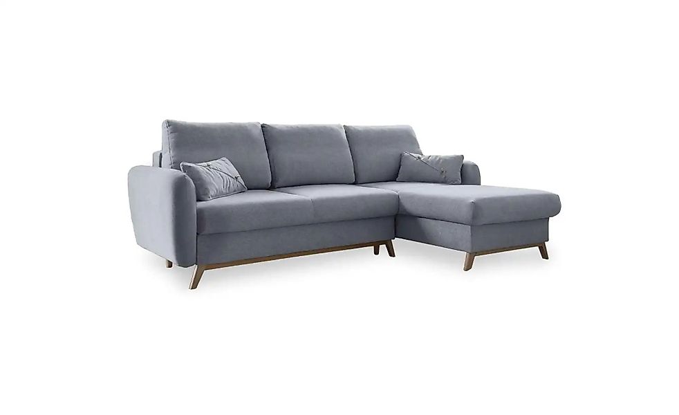 Miuform Ecksofa mit Schlaffunktion Scandic Lagom ¦ grau ¦ Maße (cm): B: 235 günstig online kaufen
