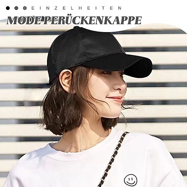 Refttenw Baseball Cap Verstellbare Baseballkappen-Perücke, Modische günstig online kaufen
