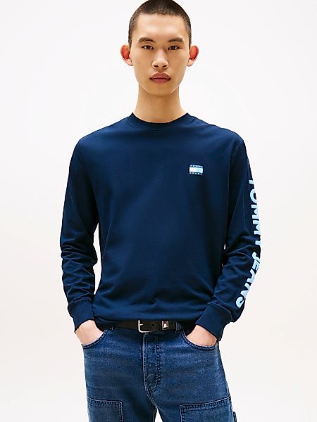 Tommy Jeans Langarmshirt "TJM REG POP COL NW CLSC LS T EXT", Mit Rundhalsau günstig online kaufen