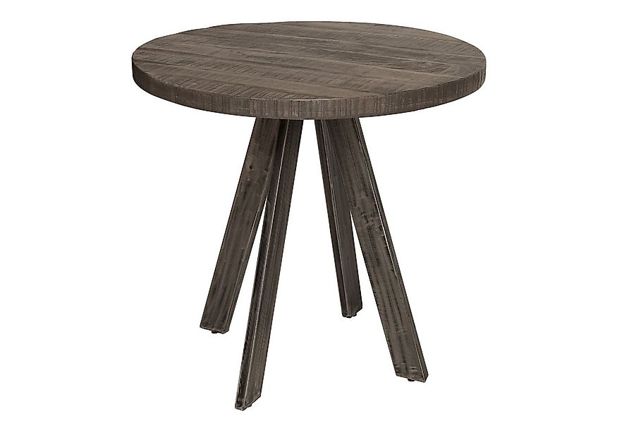 riess-ambiente Esstisch IRON CRAFT 80cm grau, Massivholz · Küchentisch · ru günstig online kaufen