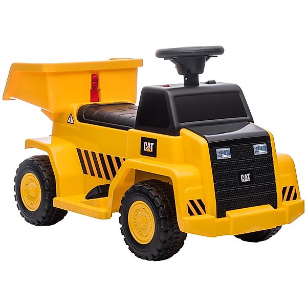 HOMCOM Elektro-Kindertraktor Spielfahrzeug mit kippbarer Ladefläche, günstig online kaufen