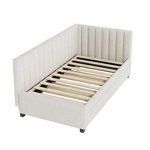 STILVORA Schlafsofa 90×200 Schlafsofa mit Matratze,Jugendbett mit Ausziehbe günstig online kaufen