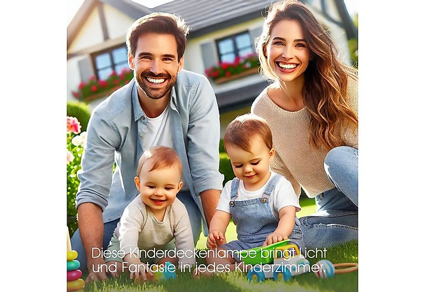 bmf-versand Deckenleuchte Kinderzimmerlampe Mädchen Hängelampe Kinderzimmer günstig online kaufen