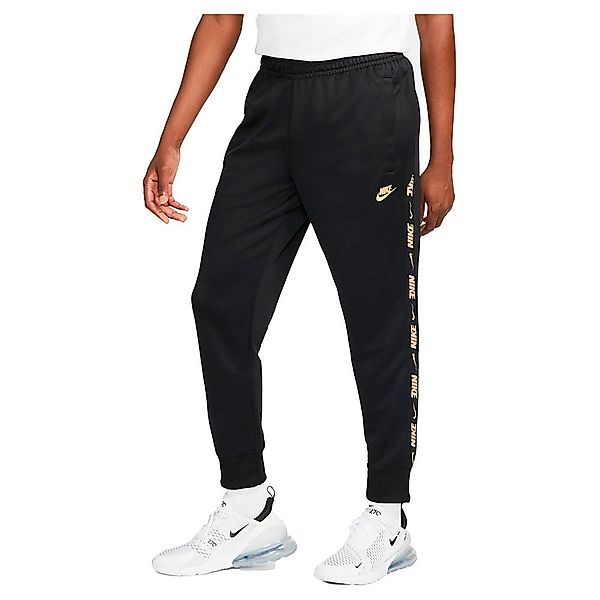 Nike Sportswear Repeat Pk Jogger Hose S Black / Metallic Gold günstig online kaufen
