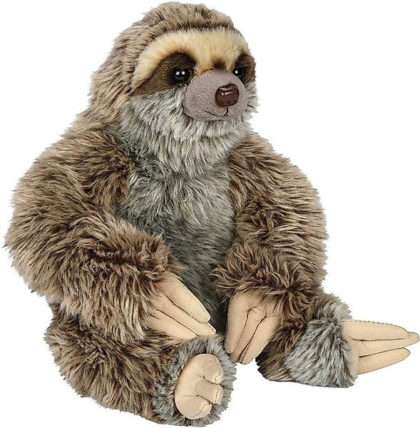 Uni-Toys Kuscheltier Faultier, sitzend - 25 cm (Höhe) - Plüsch-Wildtier - P günstig online kaufen