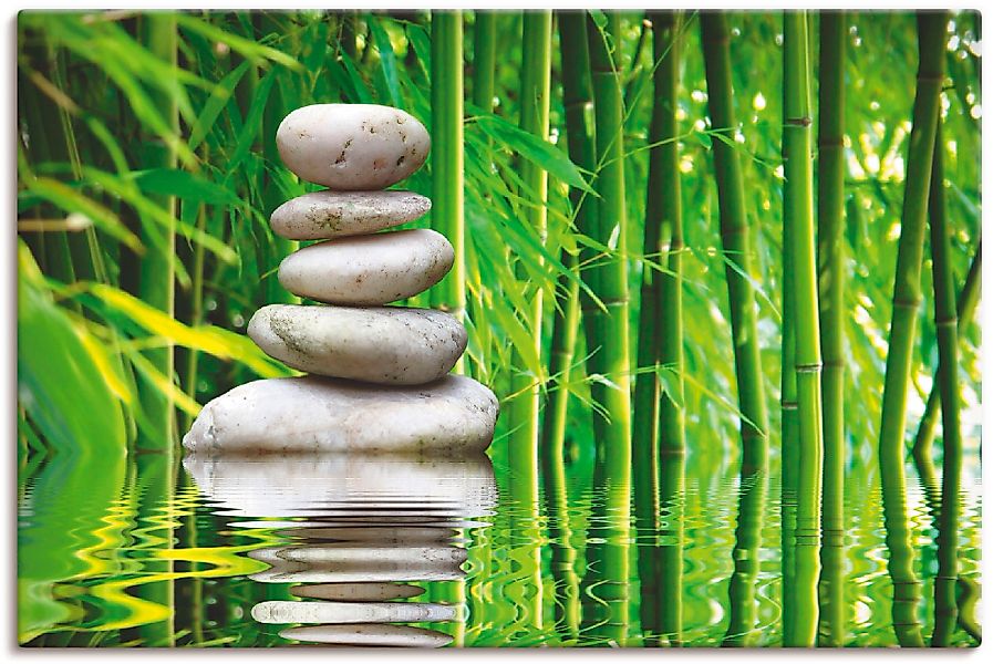 Artland Leinwandbild »Balance«, Zen, (1 St.), auf Keilrahmen gespannt günstig online kaufen