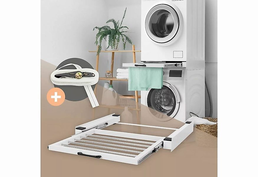 ML-DESIGN Waschmaschinenunterschrank Verbindungsrahmen Zwischenbausatz Zwis günstig online kaufen
