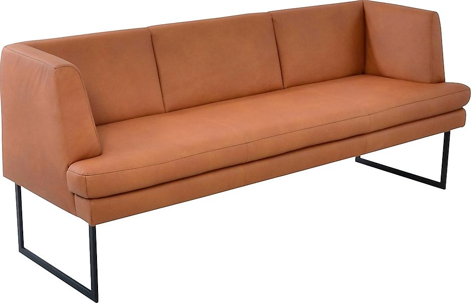 K+W Komfort & Wohnen Polsterbank "Cube", Hammerkissenoptik, 2 Breiten, Meta günstig online kaufen