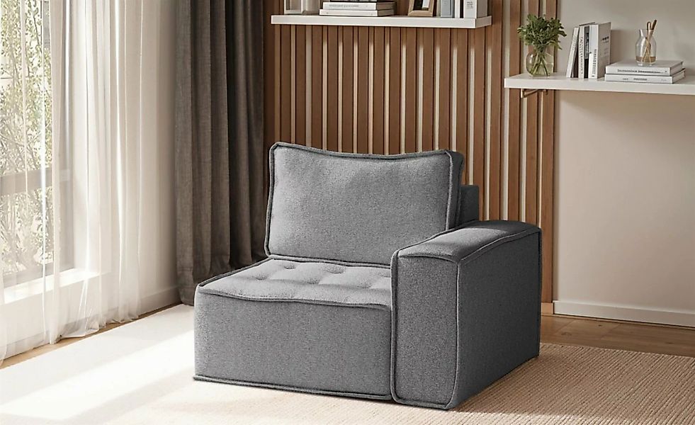 Fun Möbel Sofa Modulares Sofa SANDE Individuell konfigurieren, Einzelne Mod günstig online kaufen