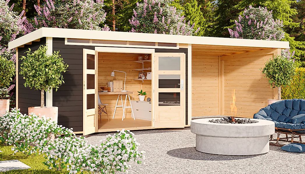 Karibu Gartenhaus "Ammersee 6" günstig online kaufen