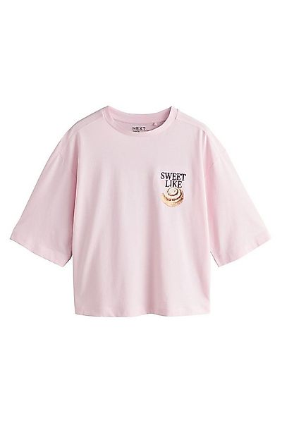 Next T-Shirt Relaxed Fit T-Shirt mit ellbogenlangen Ärmeln (1-tlg) günstig online kaufen