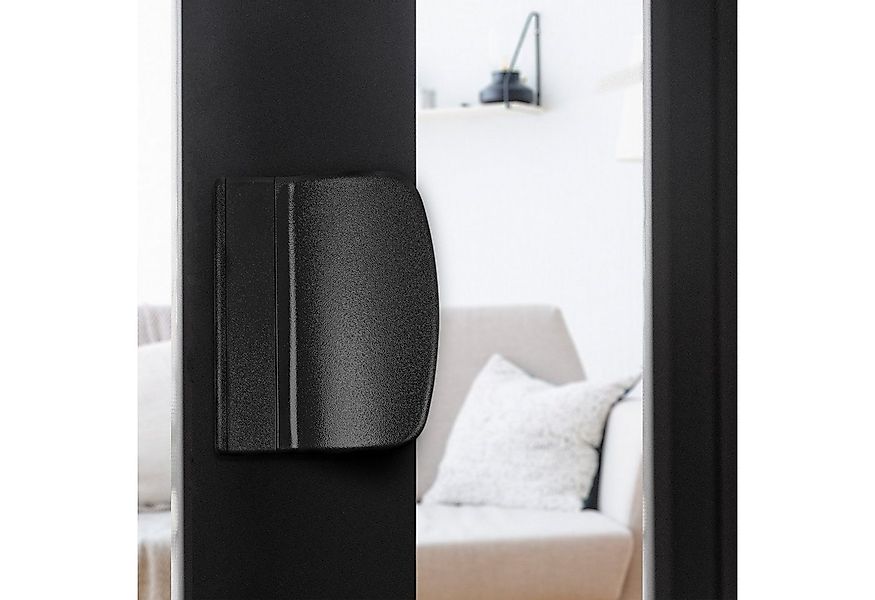 Silisto Türgriff Balkontürgriff Schwarz Kunststoff, Schwarz günstig online kaufen