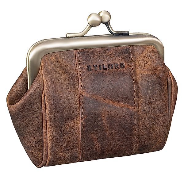 STILORD Geldbörse "Dolly" Echtleder Geldbörse Damen Retro Klein Elegant Kis günstig online kaufen