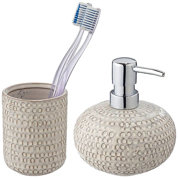 WENKO Badaccessoire-Set Davos, Set, 2 tlg., günstig online kaufen