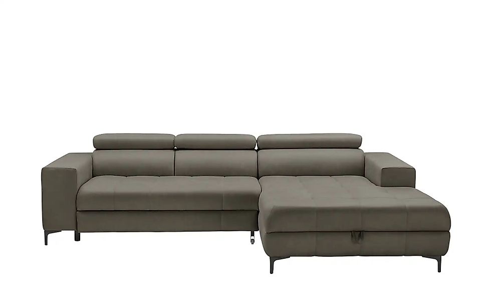 switch Ecksofa aus Mikrofaser Caro ¦ grau ¦ Maße (cm): B: 289 H: 93 T: 175. günstig online kaufen