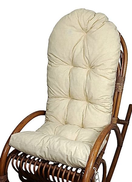 Rattani Polsterauflage Polster, Kissen für Schaukelstuhl, Liegestuhl 130 x günstig online kaufen