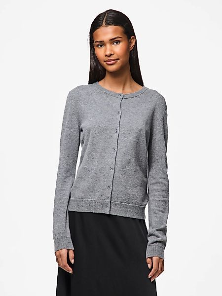 pieces Strickjacke PCNORA LS O-NECK KNIT günstig online kaufen