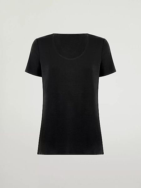 Wolford - Jersey Top Short Sleeves, Frau, black, Größe: L günstig online kaufen