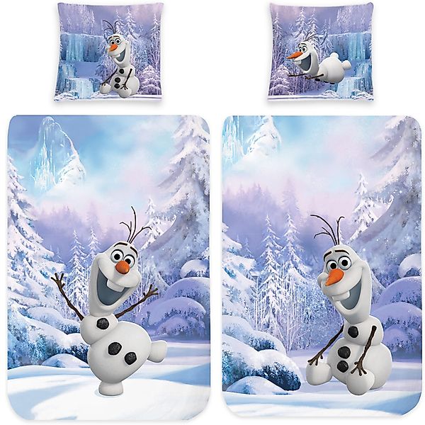 BERONAGE Kinderbettwäsche Frozen Die Eiskönigin Olaf günstig online kaufen