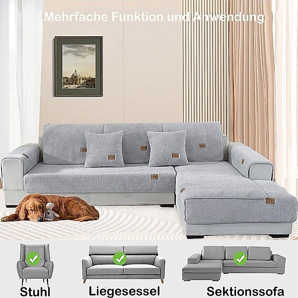 NUODWELL Sofahusse Hussen-Set Sofa Abdeckung Kissen günstig online kaufen
