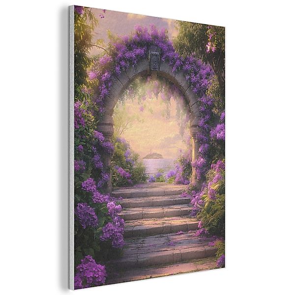 MuchoWow Gemälde Tor - Lila - günstig online kaufen