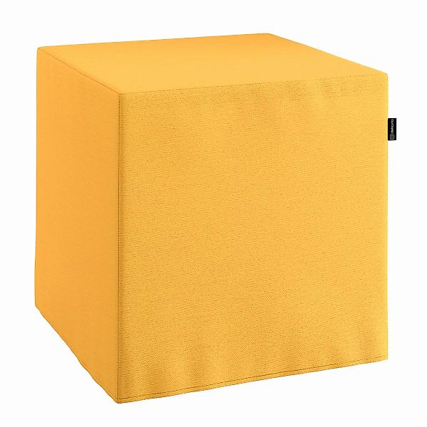 Sitzwürfel, gelb, 40 x 40 x 40 cm, Loneta (133-40) günstig online kaufen