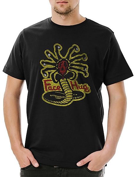 Urban Backwoods Print-Shirt Urban Backwoods Facehugger Kai Herren T-Shirt S günstig online kaufen