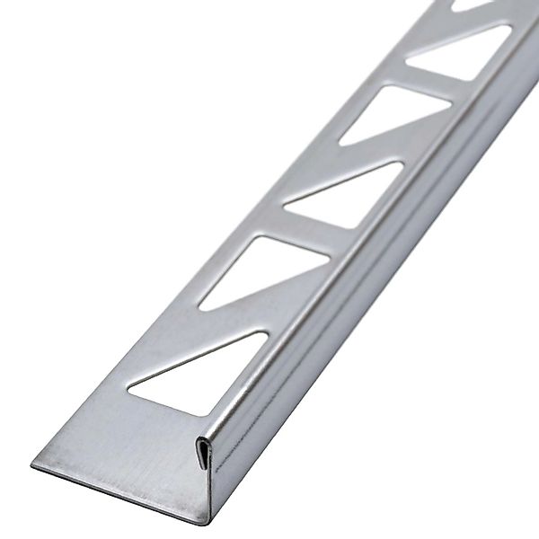 Dalsys Fliesenschiene L-Profil 2m x 8mm Edelstahl Poliert Winkelprofil günstig online kaufen