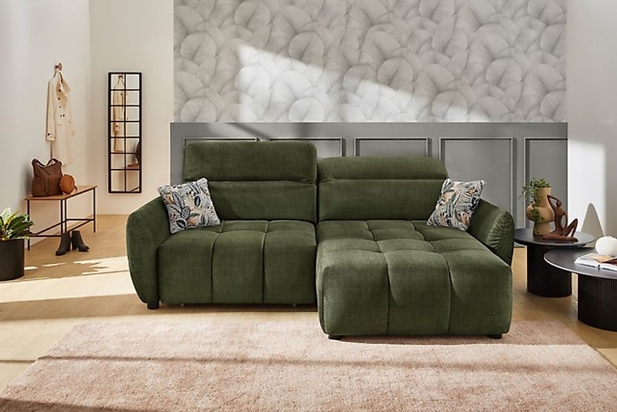 Jockenhöfer Gruppe Ecksofa »Zoom, L-Form, 140kg Belastbarkeit je Sitzplatz« günstig online kaufen