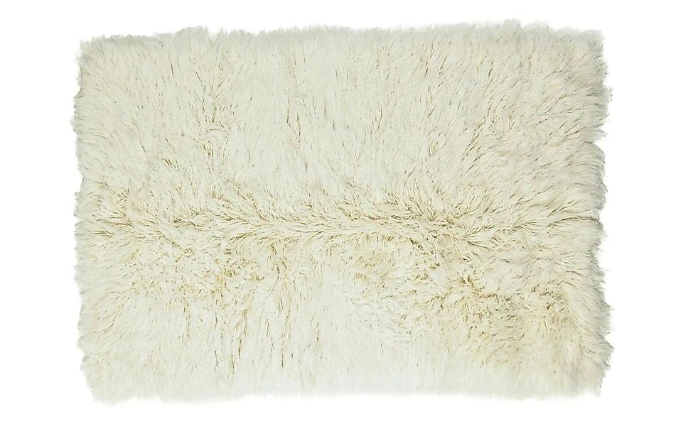 THEKO Flokati Wollteppich  Flokos ¦ beige ¦ Wolle ¦ Maße (cm): B: 60 H: 10 günstig online kaufen